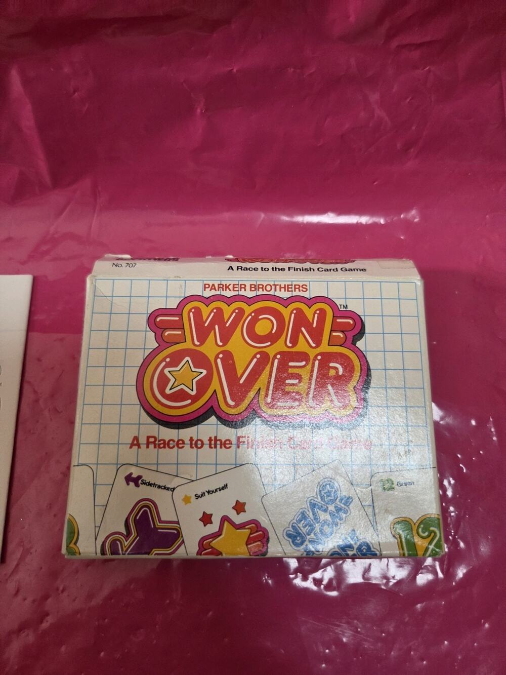 Vintage Card Game Won Over Parker Bros D34